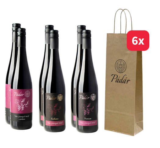 Pachet TOP + 6× pungă Pádár